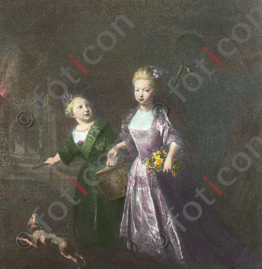 Friedrich und Wilhelmine als Kinder ; Friedrich and Wilhelmine as Children (foticon-simon-fr-d-grosse-190-006.jpg)